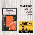 Oferta de Martiko - Salmó Fumat por 4,95€ en Plusfresc