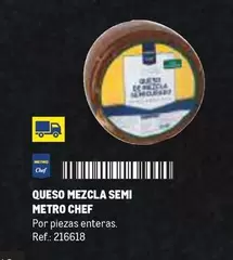 Oferta de Guest - Metro Chef Queso Mezcla Semi en Makro