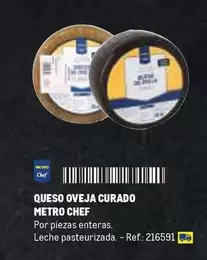 Oferta de Chef - Metro  Queso Oveja Curado en Makro