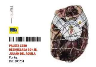 Oferta de Paleta Cebo Deshuesada 50% Ib. en Makro