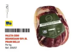 Oferta de Prado Bello - Paleta Cebo Deshuesado 50% Ib. en Makro