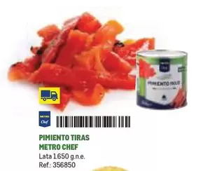 Oferta de Chef - Pimiento Tiras en Makro