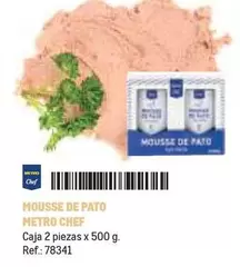 Oferta de Chef - Mousse De Pato en Makro