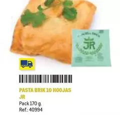 Oferta de JR - Pasta Brik 10 Hoojas en Makro