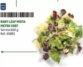 Oferta de Chef - Metro  Baby Leaf Mixta en Makro