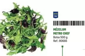 Oferta de Chef - Metro  Mezclum en Makro