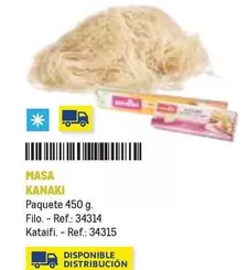 Oferta de Masa Kanaki en Makro