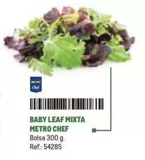 Oferta de Chef - Metro  Baby Leaf Mixta en Makro