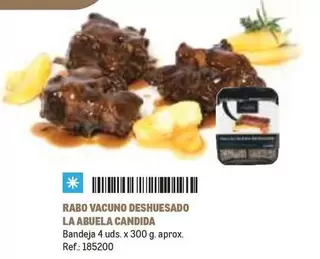 Oferta de La Abuela Candida - Rabo Vacuno Deshuesado en Makro