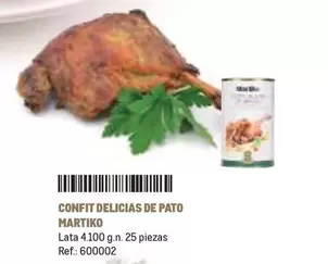 Oferta de Martiko - Confit Delicias De Pato en Makro