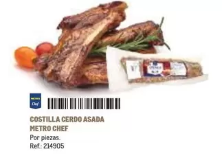 Oferta de Chef - Costilla Cerdo Asada en Makro