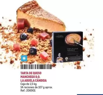 Oferta de La Abuela Candida - Tarta De Queso Manchego D.o. en Makro