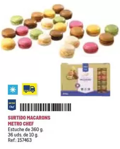 Oferta de Chef - Surtido Macarons en Makro