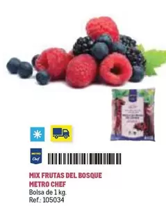 Oferta de Chef - Mix Frutas Del Bosque en Makro