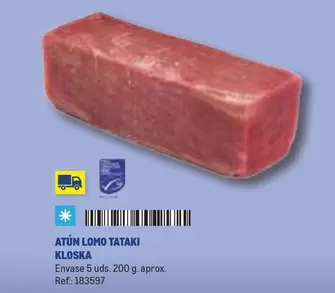Oferta de Kloska - Atún Lomo Tataki en Makro