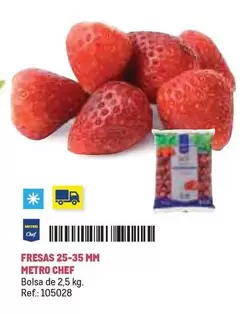 Oferta de Chef - Fresas 25-35 Mm en Makro