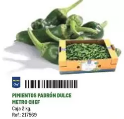 Oferta de Chef - Pimientos Padrón Dulce en Makro