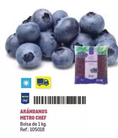 Oferta de Chef - Arandanos en Makro