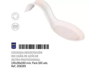 Oferta de Bio - Cuchara Degustación Bio Caña De Azúcar en Makro