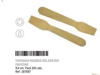 Oferta de Bio - Cuchara Madera Helado Bio en Makro