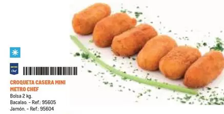 Oferta de Chef - Croqueta Casera Mini en Makro