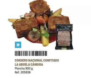 Oferta de La Abuela Candida - Cordero Nacional Confitado en Makro