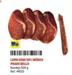 Oferta de Prado Bello - Lomo Cebo 50% Ibérico en Makro