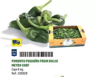 Oferta de Chef - Pimiento Pequeño Freir Dulce en Makro