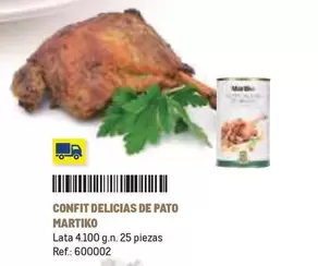 Oferta de Martiko - Confit Delicias De Pato en Makro