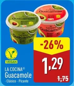 Oferta de La Cocina - Guacamole por 1,29€ en ALDI