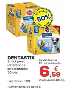 Oferta de Dentastix - Snack Perro por 13,19€ en Kiwoko