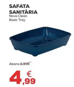 Oferta de Nova Clean - Bandeja Sanitaria por 4,99€ en Kiwoko