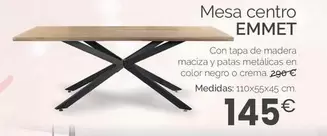 Oferta de Mesa Centro por 145€ en MyMobel