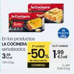 Oferta de La Cocinera - En Los Productos Senalizados por 3,99€ en Eroski