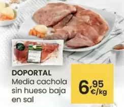 Oferta de Doportal - Media Cachola Sin Hueso Baja En Sal por 6,95€ en Eroski