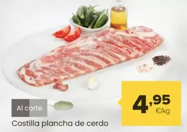 Oferta de Costilla Plancha De Cerdo por 4,95€ en Autoservicios Familia