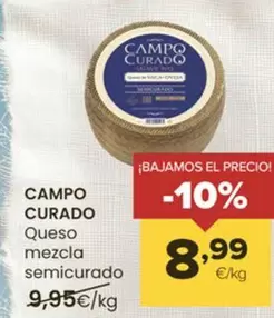 Oferta de Campo Curado - Queso Mezcla Semicurado en Autoservicios Familia