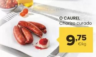 Oferta de Caurel - Chorizo Curado por 9,75€ en Autoservicios Familia