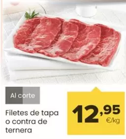 Oferta de Filetes De Tapa O Contra De Ternera en Autoservicios Familia