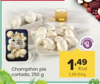 Oferta de Champinon Pie Cortado por 1,49€ en Autoservicios Familia