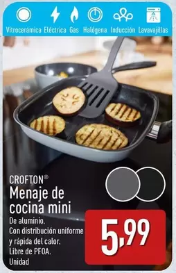 Oferta de Crofton - Menaje De Cocina Mini por 5,99€ en ALDI