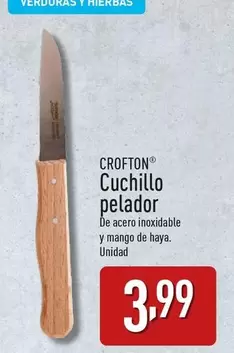 Oferta de Crofton - Cuchillo Pelador por 3,99€ en ALDI