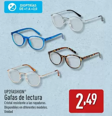 Oferta de Up2fashion - Gafas De Lectura por 2,49€ en ALDI