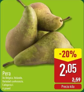 Oferta de Pera por 2,05€ en ALDI