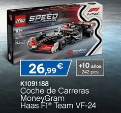 Oferta de Lego - Coche De Carreras Money Gram Haas F1® Team  VF-24 por 26,99€ en ToysRus