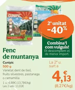 Oferta de Cunipic - Heno De Montana por 6,89€ en Tiendanimal