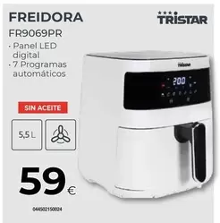 Oferta de Tristar - Freidora FR9069PR  por 59€ en Tien 21