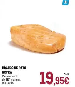 Oferta de Pato - Higado De  Extra por 19,95€ en Makro