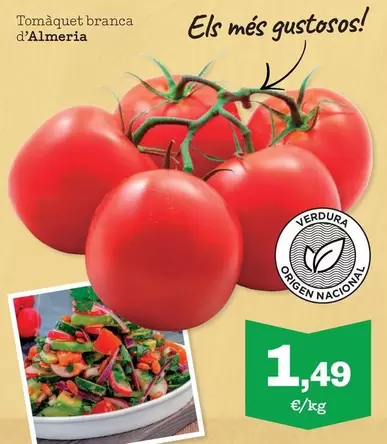 Oferta de Origen - Tomàquet Branca D'Almeria por 1,49€ en Sorli