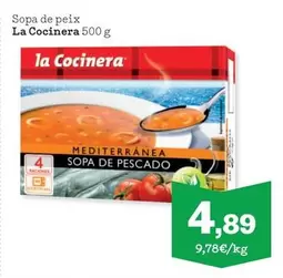 Oferta de La Cocinera - Sopa De Peix por 4,89€ en Sorli